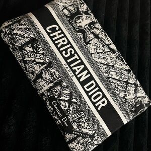 Christian Dior Black and White pouch/clutch (GWP) gift with purchase